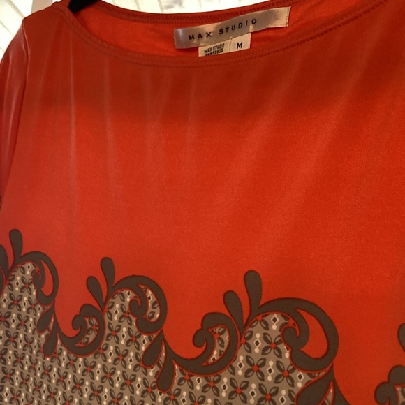 Max Studio versatile dress size M. Easy wear perfect for traveling, 3/4 sleeve - Picture 8 of 8